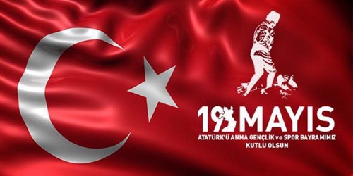 İlçemiz Kaymakamı Sayın Ali PARTAL'ın 19 Mayıs Atatürk’ü Anma, Gençlik ve Spor Bayramı Mesajı.